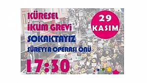 29 Kasım'da 'İklimi değil sistemi değiştir' eylemi yapılacak
