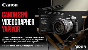 EOS R Alanlara ücretsiz profesyonel video eğitimi ​