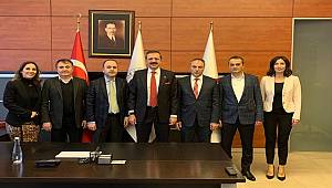 TPF Heyeti, TOBB Başkanı M. Rifat Hisarcıklıoğlu’nu ziyaret etti