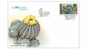  PTT AŞ’den Kaktüsler konulu anma pulu ve ilk gün zarfı