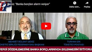 Deniz: “Banka borçları alarm veriyor”