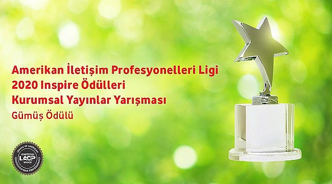 Vodafone Türkiye Sürdürülebilirlik Raporu'na Gümüş ödül