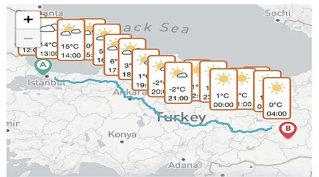 Yola çıkacaklar için büyük kolaylık - AYRINTILAR!
