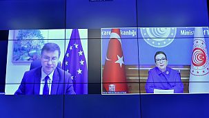 Ticaret Bakanı Ruhsar Pekcan ‘AB Ticaret Komiseri Dombrovskis’ ile görüştü!