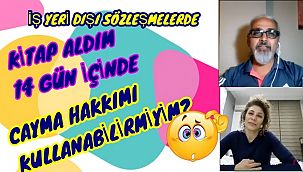 Kitap Aldım, Cayma hakkım var mı?