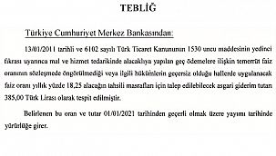 Temerrüt Faizi açıklandı!