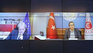 Bakan Pekcan, AB Ekonomi Komiseri Gentiloni ile görüştü