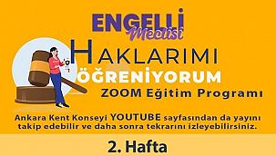 TBF Genel Başkanı M.Bülent Deniz, engelli tüketicilerin haklarını anlatıyor