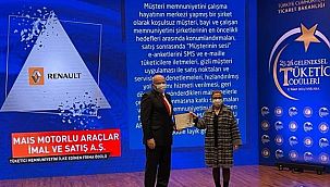 Ticaret Bakanlığı Renault Mais'in Müşteri Memnuniyeti İlkelerini Ödüllendirdi
