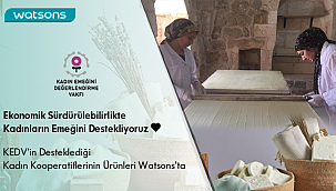 Watsons Ekonomik Sürdürülebilirlikte Kadın Emeğini Destekliyor