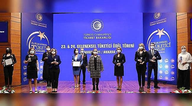 Ticaret Bakanlığı 'Geleneksel Tüketici Ödülleri' - Yazılı Basın Ödülü'nü TÜKETİCİ POSTASI aldı!