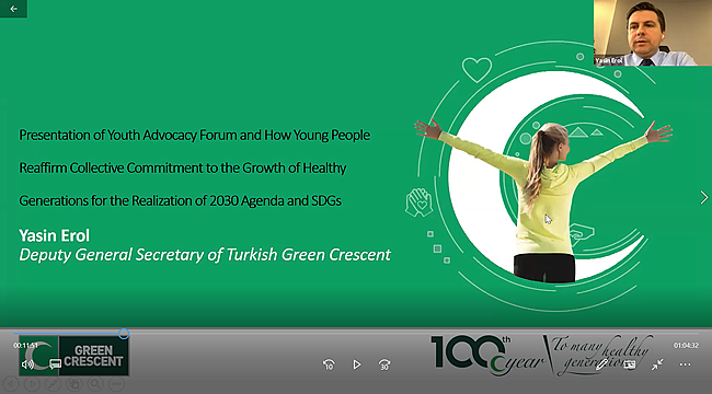 Yeşilay, ECOSOC'da Genç Savunuculuğu Anlattı
