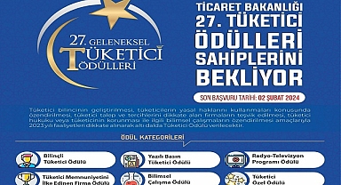 27. Tüketici ödülleri sahiplerini arıyor!