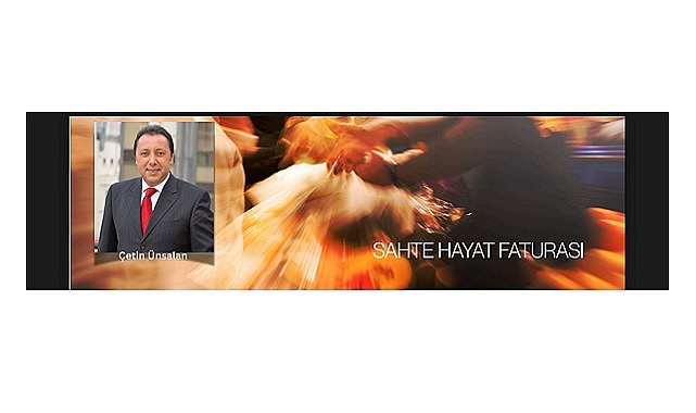 Çetin Ünsalan eetikett için yazdı!
