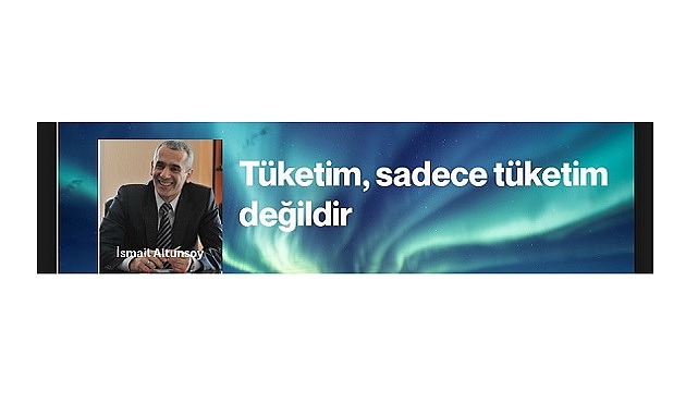 İsmail Altunsoy eetikett için yazdı!