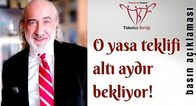 Tüketici Birliği Federasyonu 'O yasa teklifi altı aydır bekliyor'