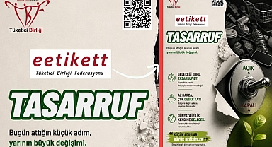 eetikett yayınlandı 'Konu TASARRUF'