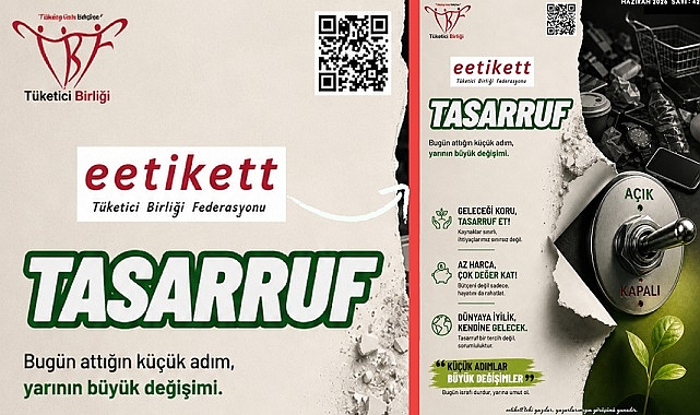 eetikett yayınlandı 'Konu TASARRUF'